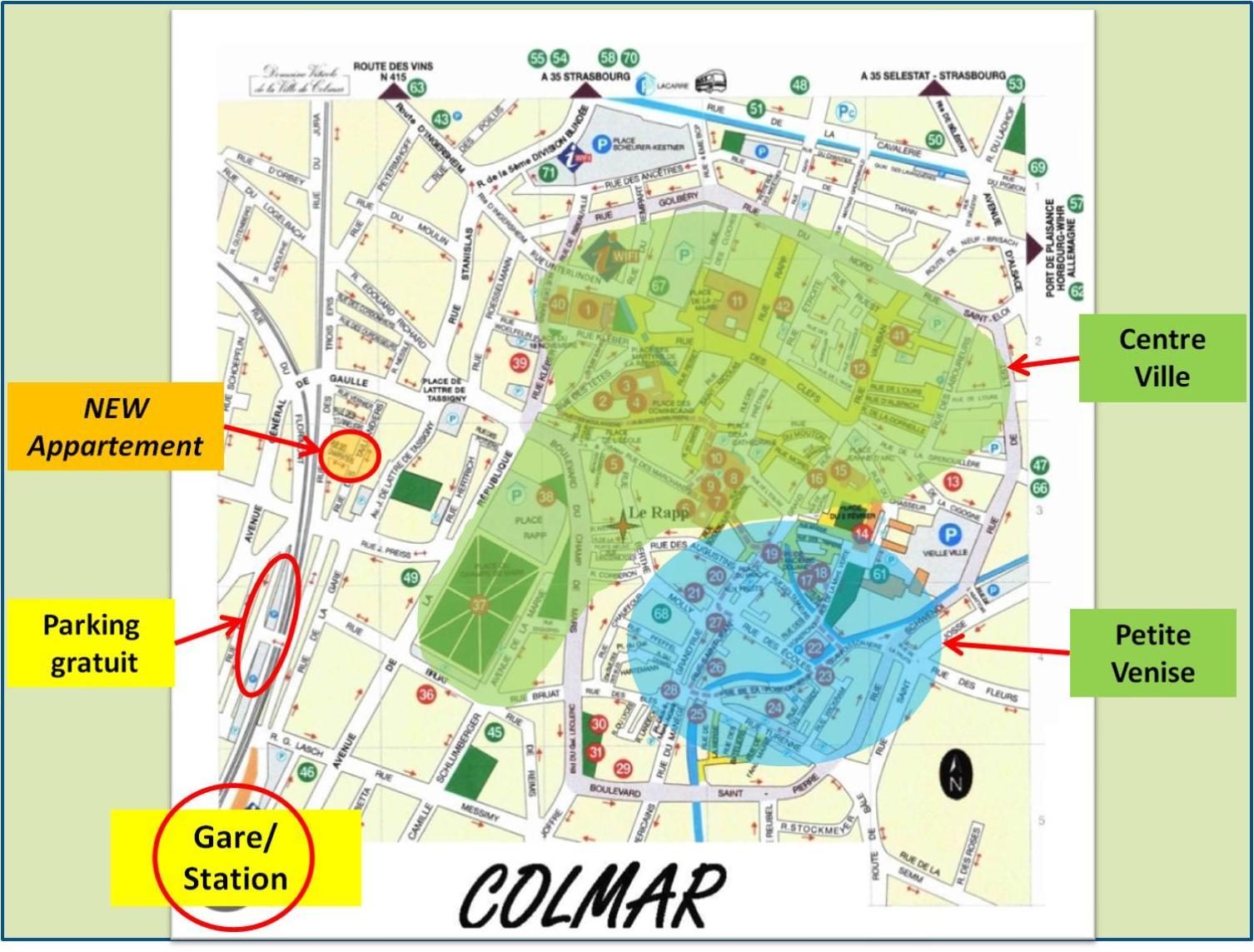 New Appartement Proche Gare Et Centre-Ville Colmar Ngoại thất bức ảnh